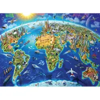 AnaTolian Puzzle anatolien Monuments du monde 4000 piθces #5202