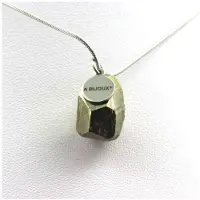 Bijoux Collier Pyrite brut 34.9 carats