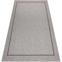 Rugsx Tapis SIZAL BOHO 39013037 Cadre beige 80x150 cm