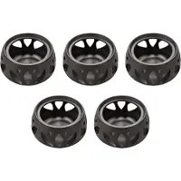 Tlily Lot de 5 supports chauffants en céramique pour bougies, pour cérémonie du thé, pour théière, style four d'aromathérapie