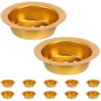 ABOOFAN 60Pièces Inserts Brûleur Encens Fer Accessoires Décoratifs