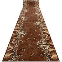 Rugsx TAPIS DE COULOIR BCF TRIO marron 150 cm 150x330 cm