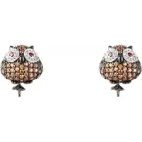 Lancaster Jla-ear-owl-4 Earrings Doré Femme