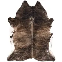 Rugsx Tapis Imitation Peau de vache, Vache G4740-1, Peau Marron 180x220 cm