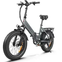 KUKIRIN 20 Inch E-Bike Lotdm200-Ii-Ft-Gy, 48 V 13 Ah Batterie Amovible, Max. Jusqu'à 120 Km,