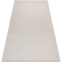 Rugsx Tapis SIZAL SION A5165A Mélange tissé à plat écru / crème 120x170 cm