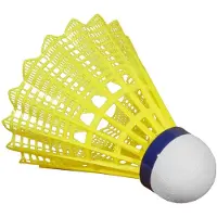Victorio & Lucchino Volants de badminton Nylon Shuttle 2000 Gold avec liège portugais, vitesse moyenne