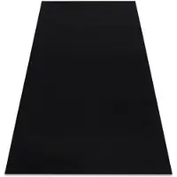 Rugsx Tapis ANTIDÉRAPANT RUMBA couleur unique noir 60x250 cm