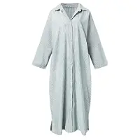 Semoic Chemise décontractée à manches longues et boutons pour femme
