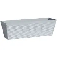 Garden ID Planter Garden ID Gris 50 x 16 x 16 cm