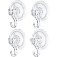 Tlily Crochet à ventouse réutilisable pour aspirateur lourd