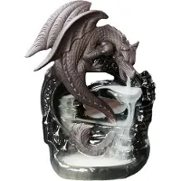 SEM Porte-encens décoratif en forme de dragon pour méditation