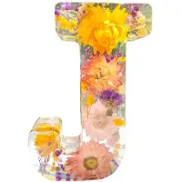 Spactz Lettres Floral Night Light Creative Dried Flower LED Ambient Lights J