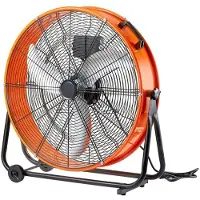 DUOKU Ventilateur d'atelier - - HIFANXDRUM24 - 24 Pouces - 3 Vitesses - 8600 CFM