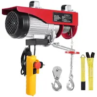 OEM Palier électrique avec une capacité de levage de 400 kg et un câble électrique de 230 V, équipé d'un câble de levage de 4,2 mètres avec télécommande