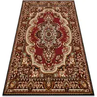 Rugsx BCF Tapis Morad WIOSNA Ornement classique - bordeaux 120x170 cm