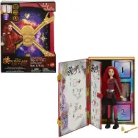 Mattel Disney Descendants : L'Ascension de Red Doll & Playset Le livre de cuisine des sorciers avec Red Daughter of Queen of Hearts Mix pour Slime & S