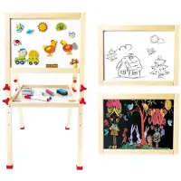Bino Tableau enfant - - Modèle 83655 - Double face - Magnétique - Multicolore
