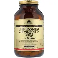 Solgar Glucosamine Chondroïtine MSM Extra Fort avec Ester-C (180 comprimés)