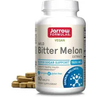 Jarrow Formulas , Extrait de Margose Sauvage Végétalien, 1 500 mg, 60 Comprimés (750 mg par Comprimé)