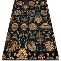 Rugsx Tapis en laine SUPERIOR LATICA bleu foncé 170x235 cm