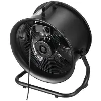 DUOKU Ventilateur sur pied - - 14 Pouces - 3 Vitesses - Débit d'air 2520 pi³/min - Inclinaison 360