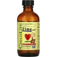 ChildLife Essentials, Essentials, Zinc Plus, Mangue Fraise Naturelle, 4 fl oz (118 ml)