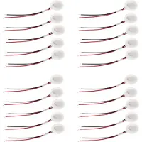 Jojomino Lot de 20 transducteurs de brumisateur ? ultrasons 16 mm 1,7 MHz pour humidificateur