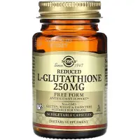 Solgar , Glutathion Réduit, 250 mg, 30 Gélules Végétales