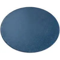 Rugsx TAPIS cercle SEDUCTION bleu 71 doux, durable, chambre, hôtel cercle 100 cm