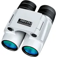 Jojomino Télescope autofocus 500 x 25, jumelles puissantes, longue portée, professionnel, portable, HD, étanche, monoculaire pour l'extérieur