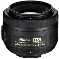Nikon Objectif AF-S DX Nikkor 35mm f/1.8G - grande ouverture f/1.8, autofocus silencieux, optique de haute qualité