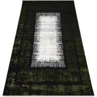 Rugsx Tapis JAVA moderne 1523 Cadre vert / ivoire 160x230 cm
