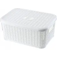 Kadax Panier Conteneur Boîte Avec Couvercle Panier 6L