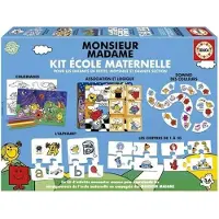 Educa Kit jeu éducatif école Maternelle Monsieur Madame