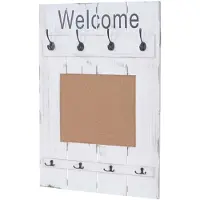 MCW Portemanteau mural -C89 avec tableau d'affichage