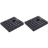 Typecat 2X Clavier Numérique Sans Fil 2.4G, Clavier à Pavé Numérique Rechargeable ûr35 Touches pour PC / Ordinateur Portable / /