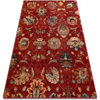 Rugsx Tapis en laine SUPERIOR LATICA rubis 135x200 cm