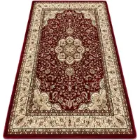 Rugsx Tapis ROYAL AGY modèle 0521 bordeaux 250x350 cm
