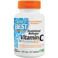 Doctors Best Vitamine C à libération prolongée avec PureWay-C, 500mg - 60 comprimés