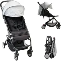 Bambisol BAMBIKID Poussette Yuko City - Ultra Compact - Grau