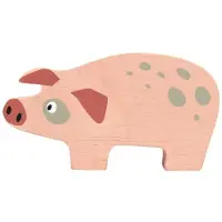 Tender Leaf Toys - Cochon en bois - DAM