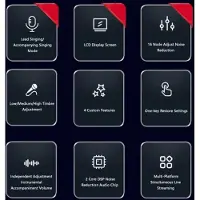 Semoic Carte son X7 Live Streaming Changeur de voix DJ Mixe