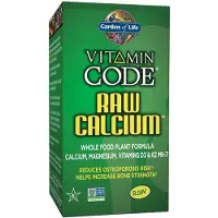 Garden of life , Vitamin Code, Calcium RAW, 60 Gélules Végétariennes