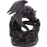 Exogio Porte-cône décoratif en forme de dragon, encensoir, encensoir, encensoir, méditation, reflux