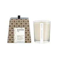 Pure Living Lucia - Soy Candle (50hrs)-Bourbon Vanilla & White Tea