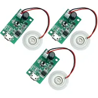 MaxPower Brumisateur ultrasonique 20MM, 3 pièces, transducteur d'atomiseur, accessoires de plaque de Film d'atomiseur, joint en caoutchouc