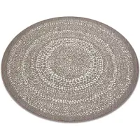 Rugsx Tapis cercle EN CORDE SIZAL FLAT 48834686 points beige cercle 120 cm