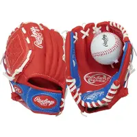 Rawlings Gant de baseball pour jeunes et T-Ball PLAYERS Series pour gaucher