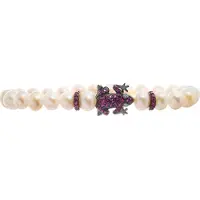 Lancaster Bracelet - - JLA-BRFROG5WH - Plaqué or - Cristaux Swarovski - Doré rose